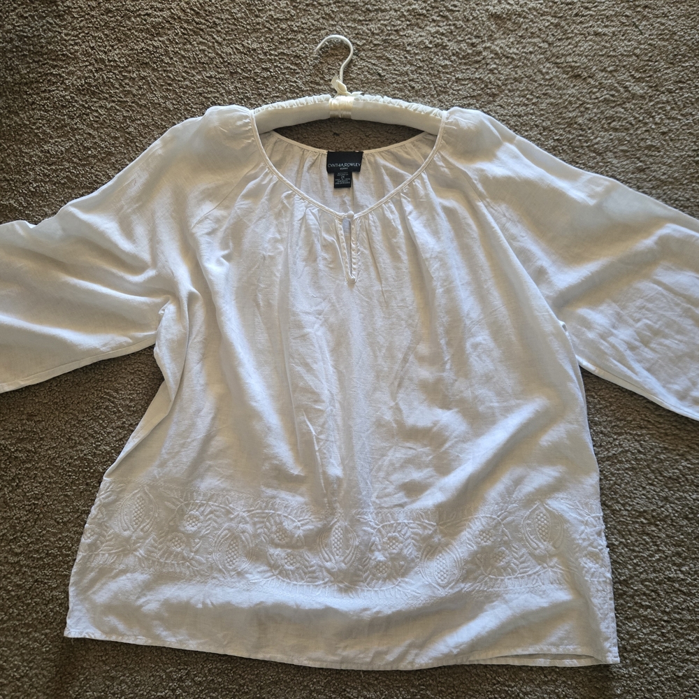 White Women's Top